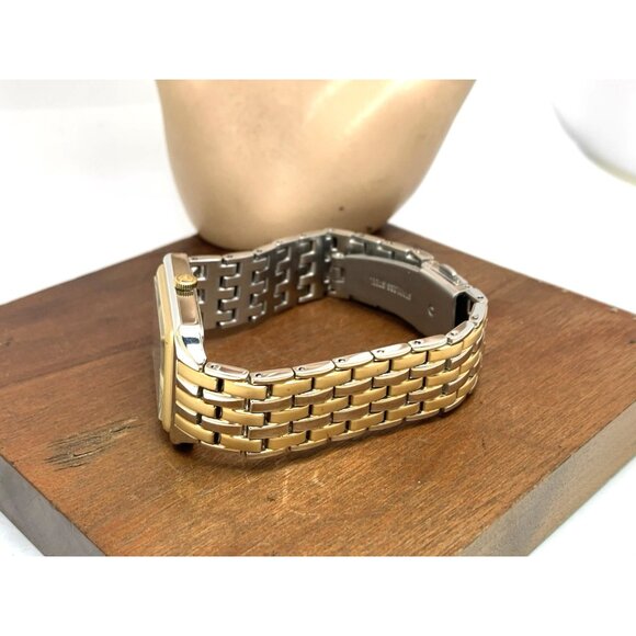 Fossil Women's Watch ES5305 Raquel Quartz Tank Two Tone Stainless Steel 26mm - Picture 8 of 13